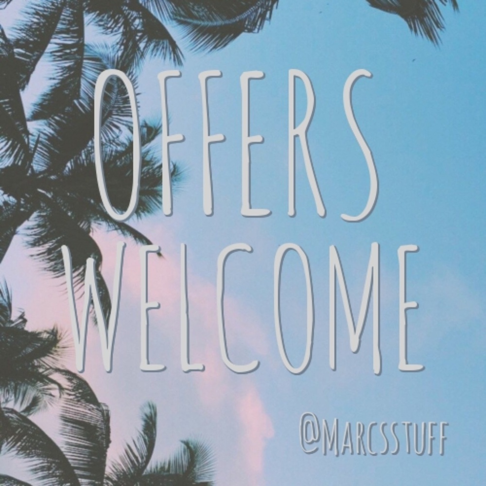 Offers Welcome!